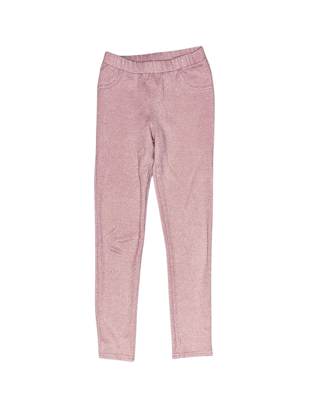 CARTER'S Girl's Pink Sparkly Leggings Size 7